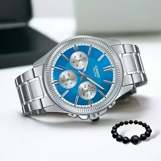 Laikrodis vyrams CASIO MTP-1375D-2A2 (zd112d) + BOX
