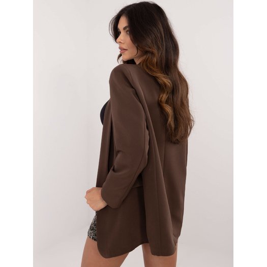 Marynarka-DHJ-MA-18657-2.09-brązowy 4