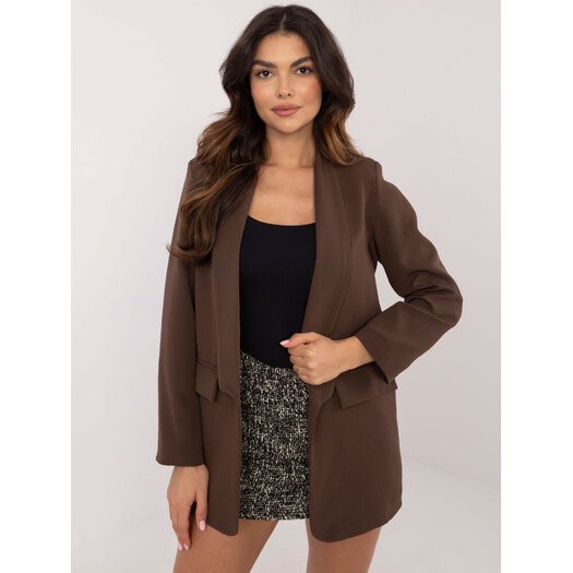 Marynarka-DHJ-MA-18657-2.09-brązowy 3