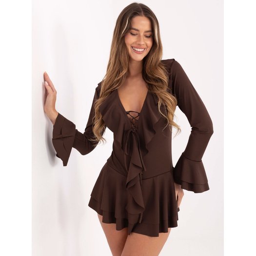Kombinezon-MI-KO-T60.33-ciemny brązowy