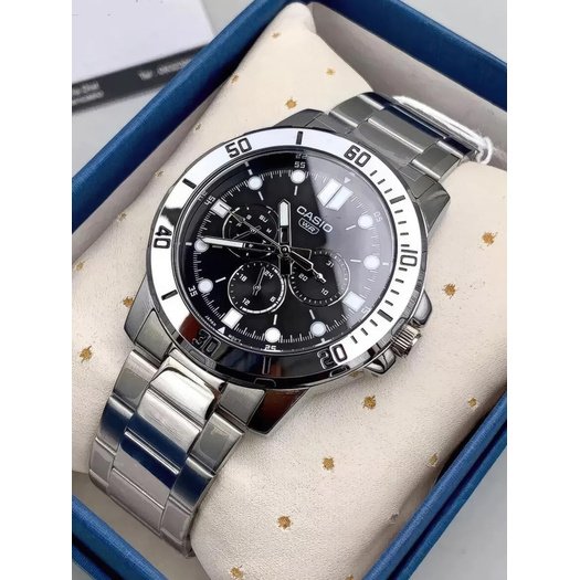 ZEGAREK MĘSKI CASIO MTP-VD300D-1E (zd268a) + BOX