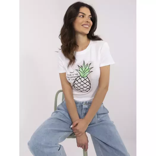 T-shirt-NM-TS-R61673.01P-ecru
