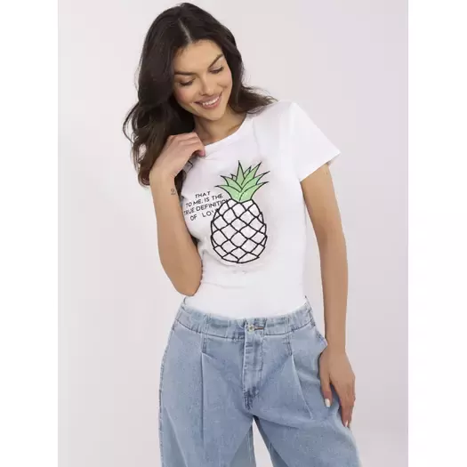 T-shirt-NM-TS-R61673.01P-ecru