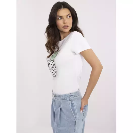 T-shirt-NM-TS-R61673.01P-ecru