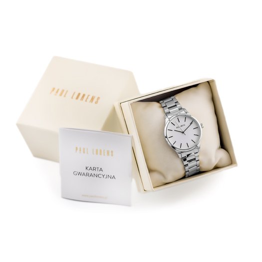 ZEGAREK DAMSKI PAUL LORENS - PL20007B-3C1 (zg568a) + BOX 3