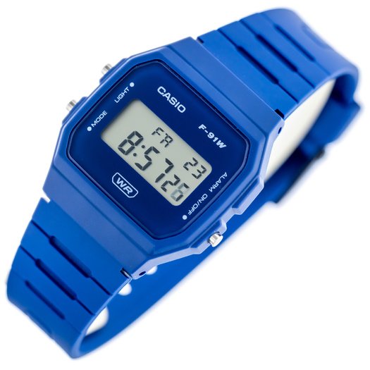 ZEGAREK MĘSKI CASIO F-91WB-2A1DF + BOX 3