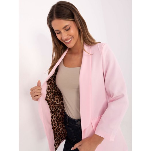 Marynarka-DHJ-MA-18657-1.86-jasny różowy 2