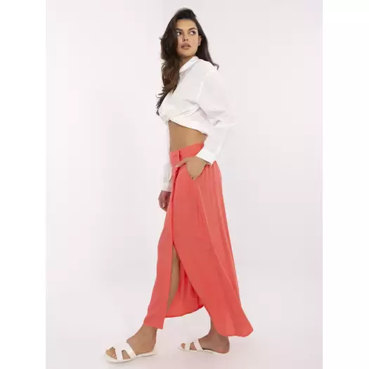 Spódnica-D73761M50222A-koralowy