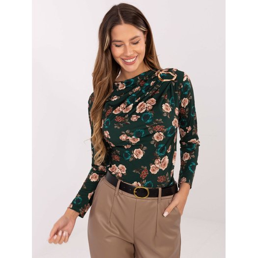Bluzka-IT-BZ-20315-1.19P-ciemny zielony 1