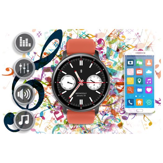 SMARTWATCH UNISEX GRAVITY GT1-3 PRO - BLUETOOTH CONNECTIONS, ADDITIONAL PASSAGE (sg027c) 6