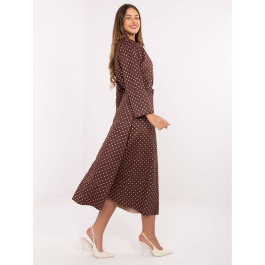 Spódnica-IT-SD-18951-1.95-brązowy 3