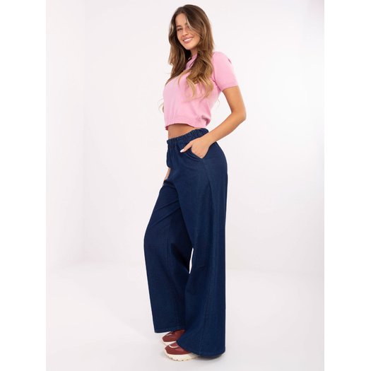 Spodnie-IT-SP-A6267.22P-granatowy 2