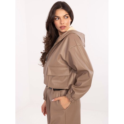 Kurtka-IT-KR-FL9729.15P-ciemny bezowy 3