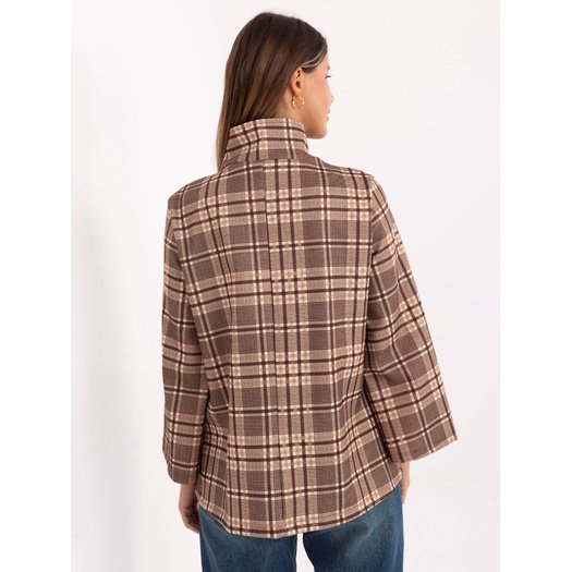 Płaszcz-IT-PL-31820-2.21P-brązowy Płaszcz-IT-PL-31820-2.21P-brązowy