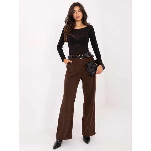 Spodnie-IT-SP-FL8252.18P-brązowy 1