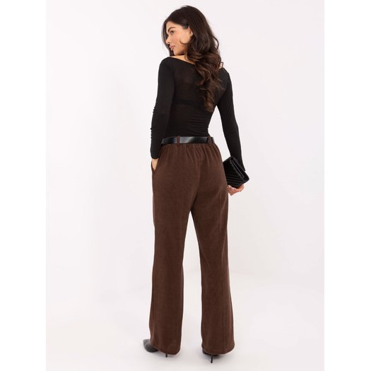 Spodnie-IT-SP-FL8252.18P-brązowy 2