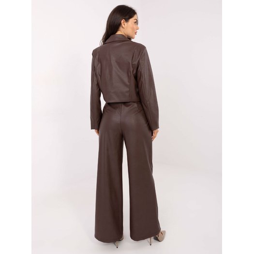 Spodnie-IT-SP-FL9020.02P-brązowy 1