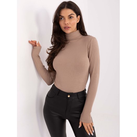 Bluzka-RV-BZ-A1046.75-ciemny bezowy 3