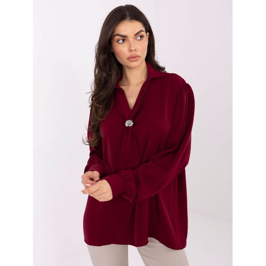 Bluzka-IT-BZ-28913.17-bordowy 1