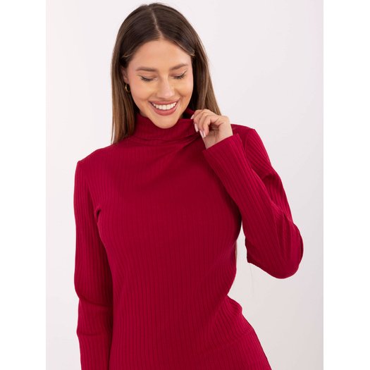 Sukienka-RV-SK-A1048.83-bordowy
