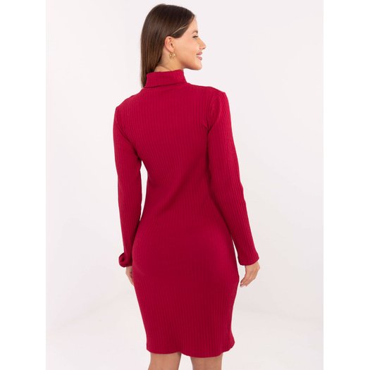 Sukienka-RV-SK-A1048.83-bordowy 1