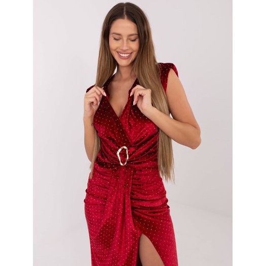 Sukienka-IT-SK-21171-1.03P-bordowy 3