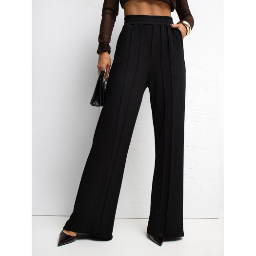 Spodnie dresowe-RV-DR-A1062.48-czarny 2