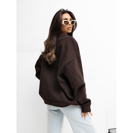 Bluza-RV-BL-A1035.13-ciemny brązowy 2