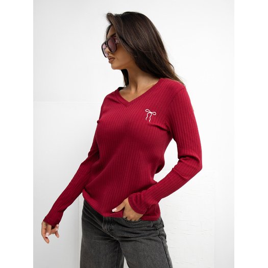Bluzka-RV-BZ-A1056.11-bordowy 1