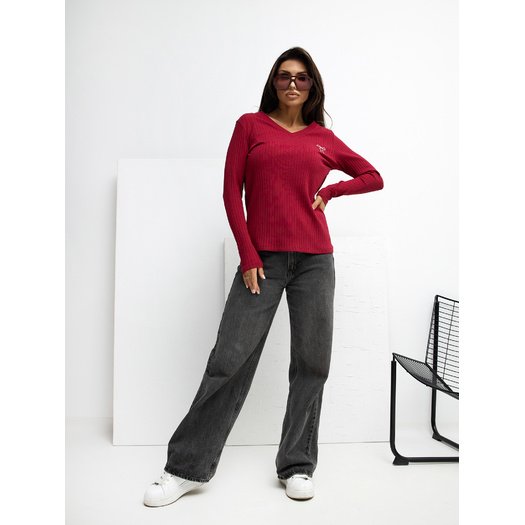 Bluzka-RV-BZ-A1056.11-bordowy 3