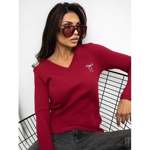 Bluzka-RV-BZ-A1056.11-bordowy 2