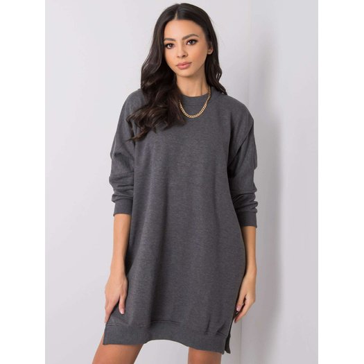 Sukienka-RV-SK-6019.67-ciemny szary