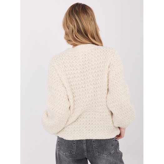 Sweter-MI-SW-1028.22-ecru 1