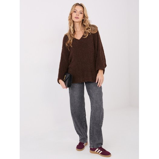 Sweter-CH-SW-72630.79-ciemny brązowy