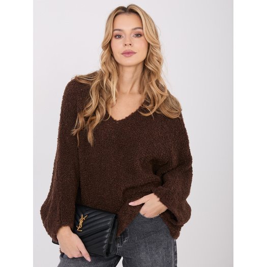 Sweter-CH-SW-72630.79-ciemny brązowy 2