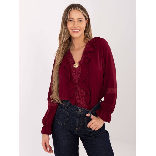 Bluzka-IT-BZ-8738.24-bordowy 3