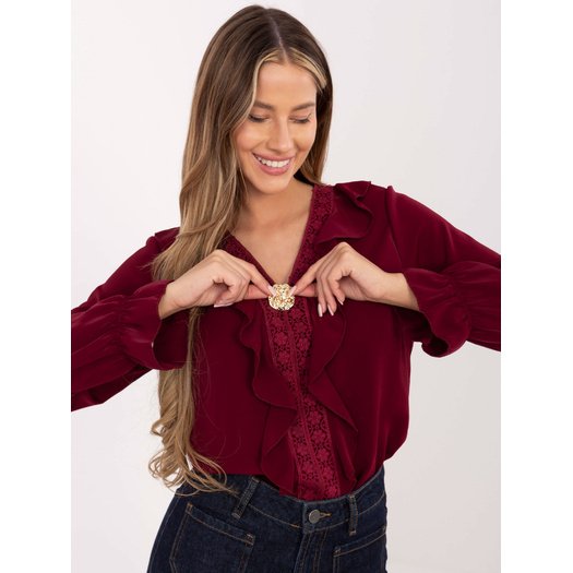 Bluzka-IT-BZ-8738.24-bordowy 1