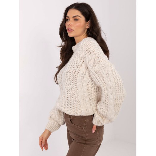 Sweter-IN-SW-33831.25-jasny beżowy 4
