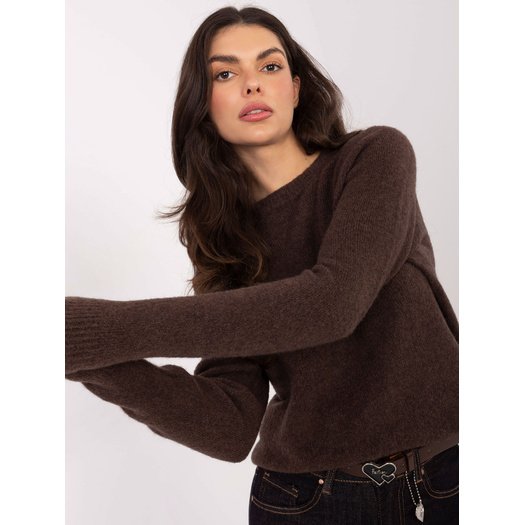 Sweter-MO-SW-1015.78-brązowy 2