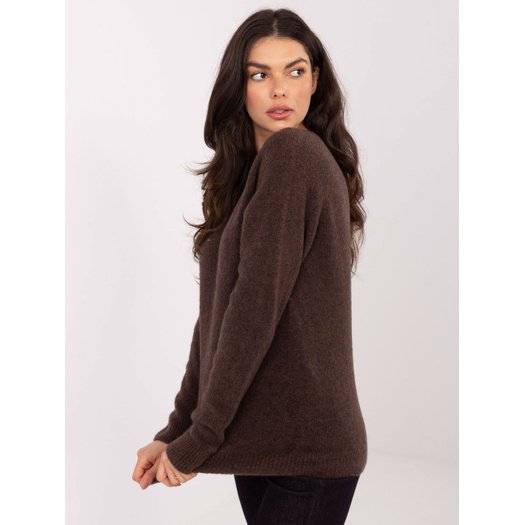 Sweter-MO-SW-1015.78-brązowy 5