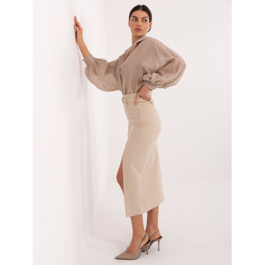 Spódnica-IT-SD-FL7393.26-beżowy 3