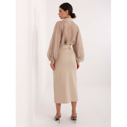 Spódnica-IT-SD-FL7393.26-beżowy 2