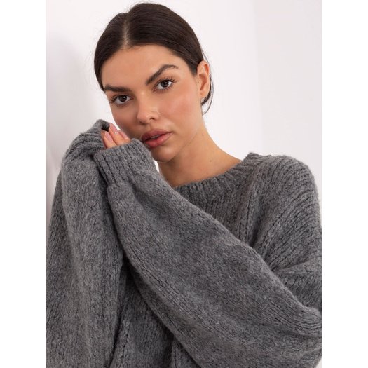 Sweter-MI-SW-1909.68-ciemny szary 2