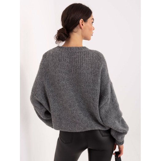 Sweter-MI-SW-1909.68-ciemny szary 1