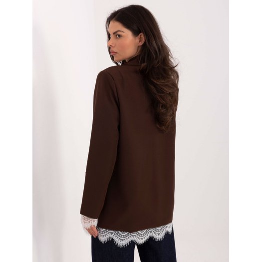 Marynarka-IT-MA-FL9916.02P-ciemny brązowy 4