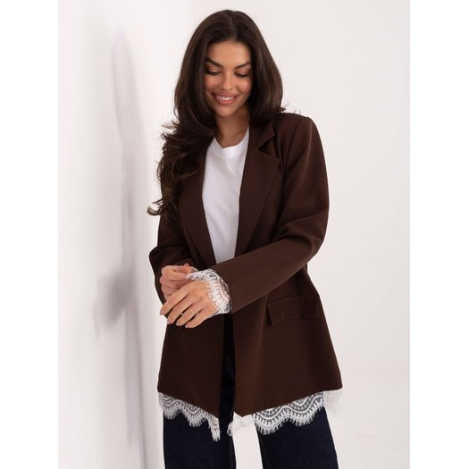 Marynarka-IT-MA-FL9916.02P-ciemny brązowy 5