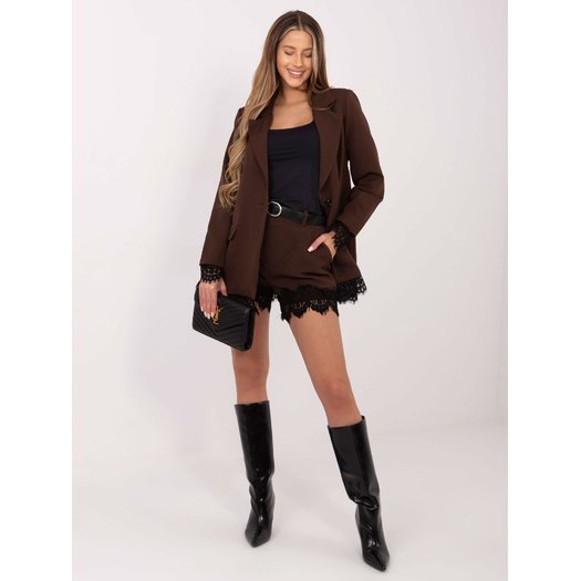 Szorty-IT-SN-FL9965.88-brązowy 3