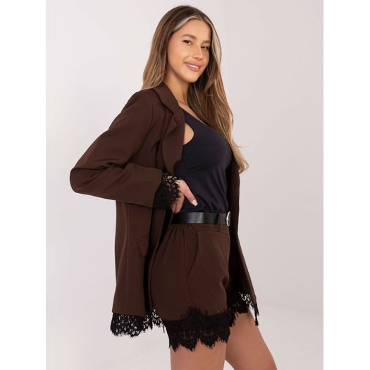 Szorty-IT-SN-FL9965.88-brązowy 4