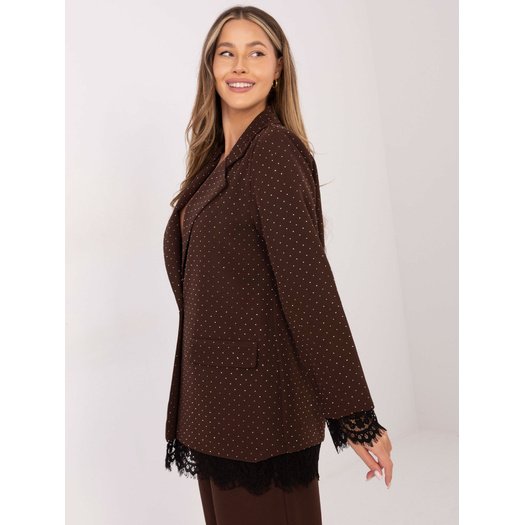 Marynarka-IT-MA-FL9916-1.07P-brązowy 2