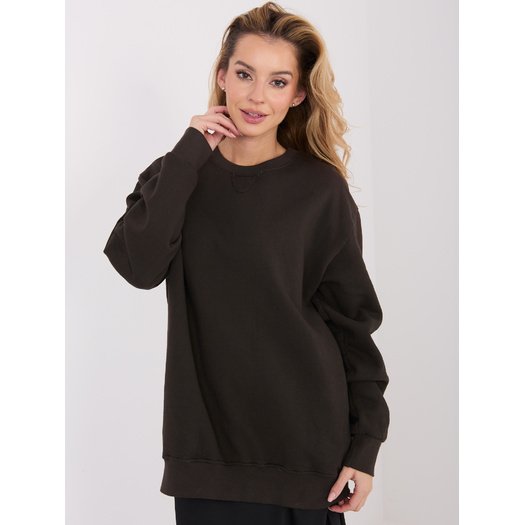 Bluza-WT-BL-A1047.69-ciemny brązowy